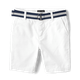 Boys Belted Chino Shorts