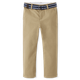 Boys Wrinkle Resistant Belted Chino Pants - Uniform
