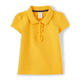Girls Stain-Resistant Ruffle Polo - Uniform