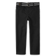 Boys Wrinkle Resistant Belted Chino Pants - Uniform