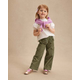 Girls Corduroy Pull On Baggy Cargo Pants - Magical Meadows