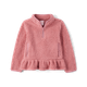Girls Sherpa Half Zip Pullover - Little Essentials